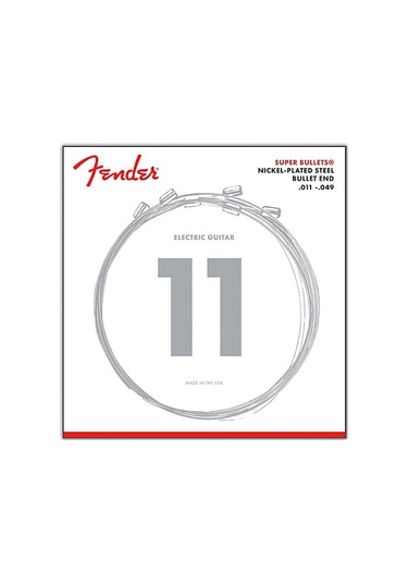 Fender 3250M Super Bullets Elektro Gitar Teli 11-49 0733250408