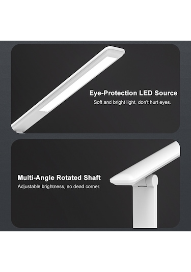 Cbtx Tb-76swk Masa Lambası Göz Bakımı Dokunmatik Kontrol Led Masa Lambası, 15w Kablosuz Şarj Fonksiyonlu
