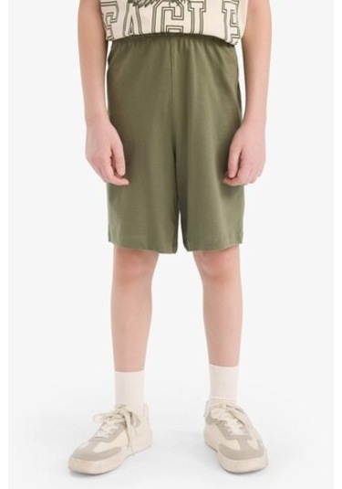 DeFacto Erkek Çocuk 2'li Takım Baskılı Kısa Kollu Tişört Şort E8826A825HSER100