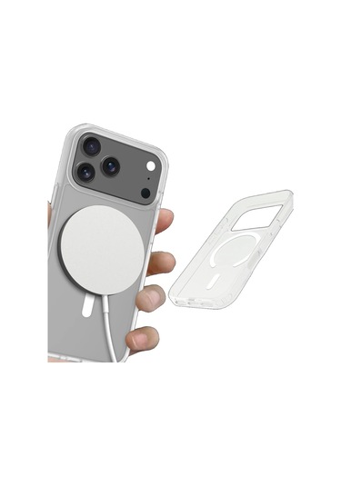 Joko İphone 17 Pro Kılıf Jota Seri Magsafe Kapak Şeffaf