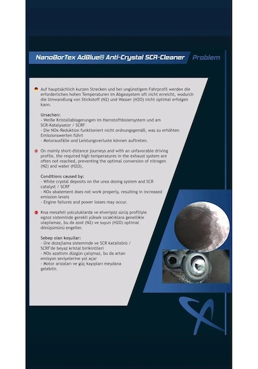 Scr Sistem Temizleyici Katkı 500 Ml