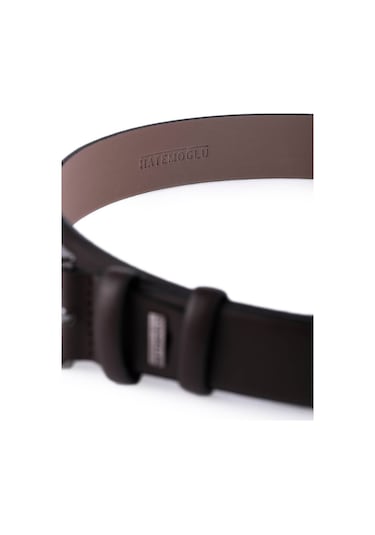 Kahverengi Erkek Klasik Kemer