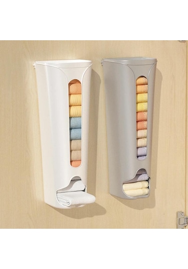 İç Çamaşırı Külot Çorap Depolama Organizatörler Duvara Monte Asılı Çeşitli Eşyalar Kapaklı Konteyner Mutfak Banyo Dolabı Depolama Rafı Beyaz