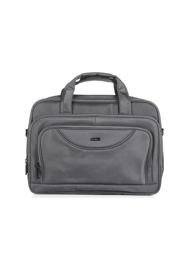 Ççs 71384 Erkek Evrak Çantasi Gri Melanj