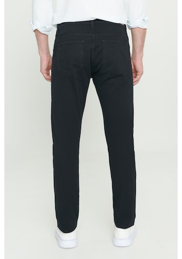 Ac&Co / Altınyıldız Classics Slim Fit Pamuklu Esnek Chino Erkek Pantolon - Siyah Ac&Co / Altınyıldız Classics Slim Fit Pamuklu Esnek Chino Erkek Pantolon - Siyah