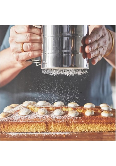 Çelik Idealısk Un Eleği, Paslanmaz Çelik, 10,5 Cm Çok Renkli