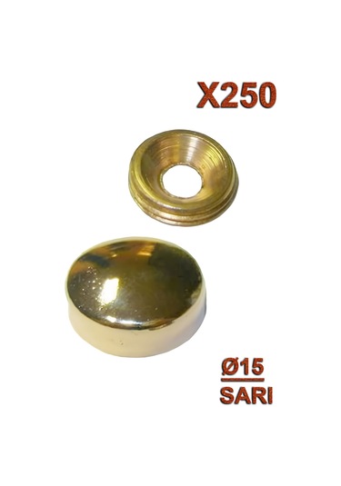 Metal Vida Kapama Q15 Sarı 250 Adet