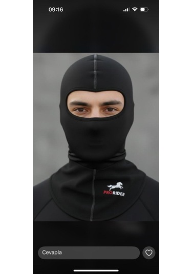 Motosiklet Balaklava Maske Soğuk Geçirmez