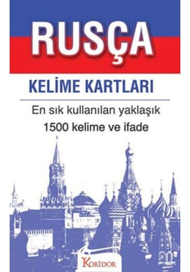 Rusça Kelime Kartları- Koridor Yayıncılık