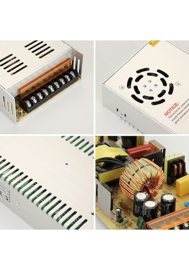 Ac 220v Dc 12v 30a 360w Güç Adaptörü Ac-dc Dönüştürücü Modülü Gerilim Trafosu Anahtarı Güç