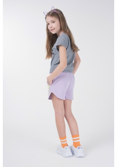 Brz Kids Kız Çocuk Şort Lila (534372455) Lila