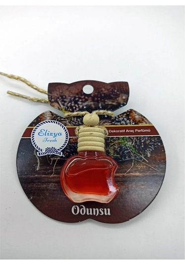 Elizya Fresh Elma Şişe Askılı Araç Kokusu 2 Adet Odunsu Kokulu