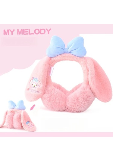 Elmpaly Kuromi Mor Kapaklı Kulaklık 1 Veya 2li Seçenekler Seyahat Kamp