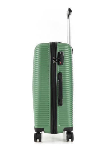 Ççs 5224 Polipropilen Orta Boy Valiz-metalik Yeşil