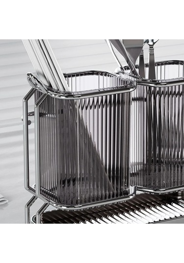 Liangmei Lüks Duvara Monte Yemek Çubukları Tutucu - Mutfak İçin -