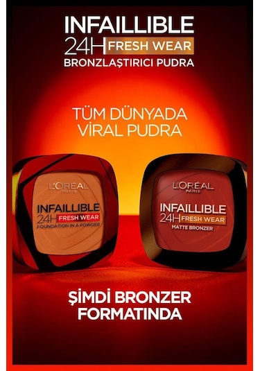 Loreal Parıs Infaıllıble Bronze Matte Bronzıng Powder 300 Lıght M