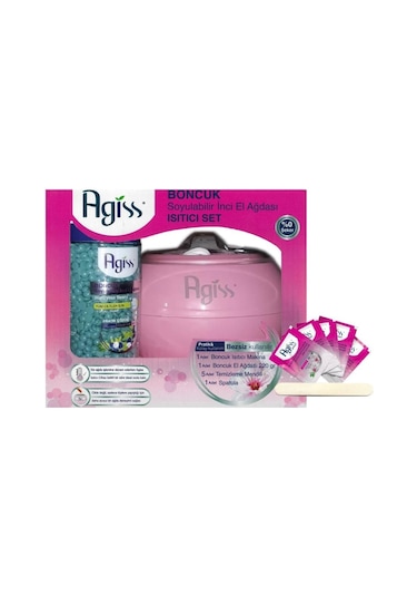 Agiss Lux Boncuk Soyulabilir İnci El Ağdası Isıtıcı Set