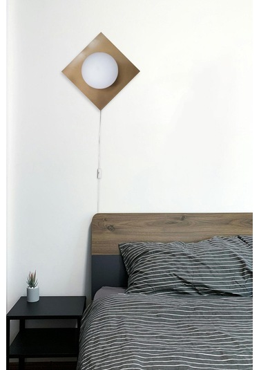 Kare Aplik Fişli Eskitme