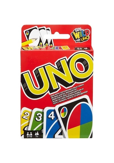 Mattel Yeni Uno Get Wild Dikkat Refleks Kart Oyunu