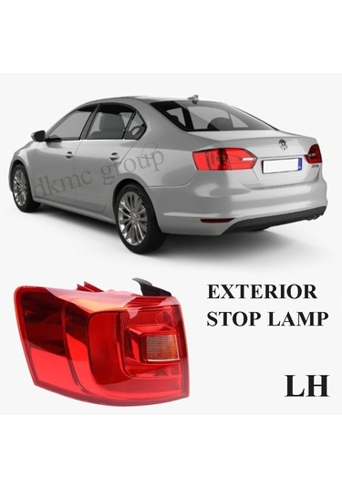 Jetta 2011-2014 Model Arası Uyumlu Sol Dış Stop Lambası
