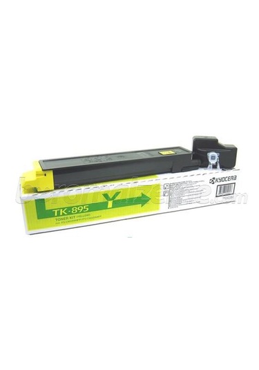 Kyocera Tk 895  Uyumlu Toner Chipli Fs-c 8030/8025/8520/8525 Sarı