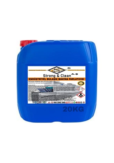 Strong & Clean Endüstriyel Bulaşık Makinesi Parlatıcısı 20 KG