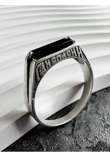 Monıchev Jewelry 925 Ayar Gümüş Ortodoks Halkası "kurtar Ve Koru" 244584829 Gri