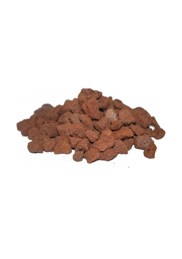 Tarım Pomzası 25 KG 8-16 MM Kırmızı Pomza Cüruf Lav Taşı Kırmızı Ponza Volkanik Cüruf