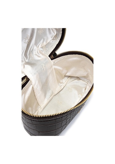 Tamer Tanca Kadın Suni Deri Kahverengi El Çantası 1178 4005 Bn Cnt Sk25-26 Acı Kahve Kroko Kahverengi