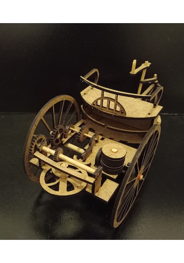 TLR hobi Tlrhobi 1886 Model Benz Patent-motorwagen Araba Maketi