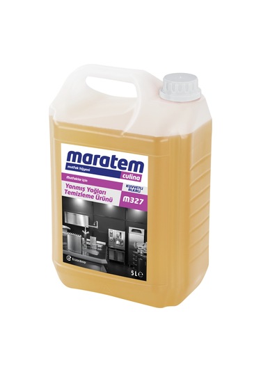 Maratem M327 Yanmış Yağ Temizleyici 5 L