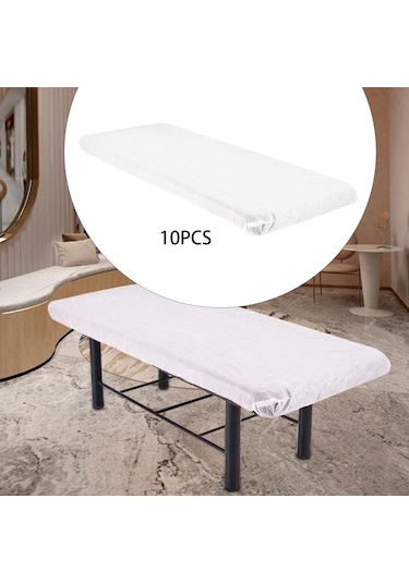 Suntek 10 Parça Tek Kullanımlık Dokumasız Yatak Çarşafı 220x235cm