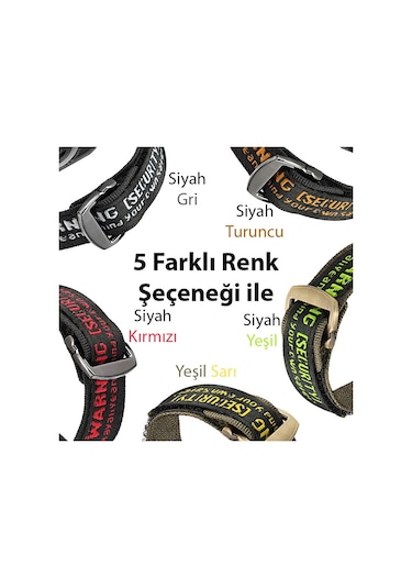 Dux Ducis Apple Watch Uyumlu 42/44/45mm İçin Kayış Kordon Lylon Loop- 5775