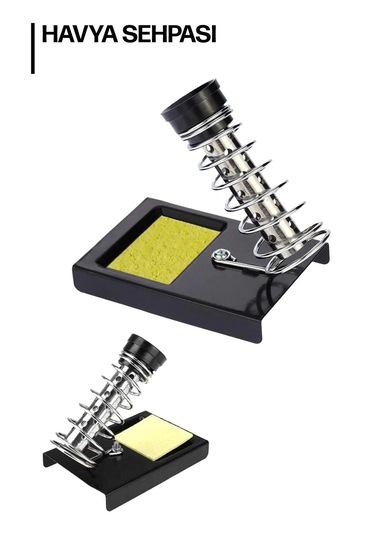 Metal Elektronik Tamir Havya Lehim Standı Sehpası