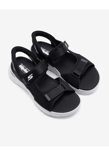Skechers Go Walk Flex Sandal-easy Entry Erkek Siyah Sandalet 229210 Bkgy Siyah