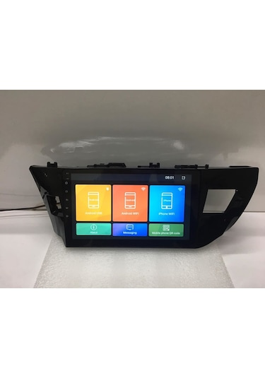 Toyota Corolla 2014-17 Android Multimedya 2Gb Ram Kameralı