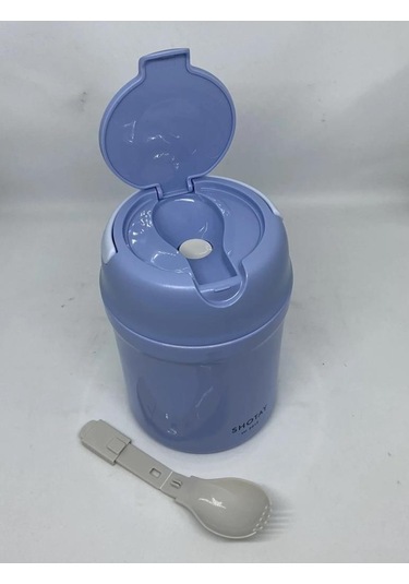 Shotay Termos Yemek Kabı 650ml Mavi