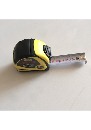 Starline 5 25 Mm Yüksek Kalite Pro Çelik Şerit 5 Metre