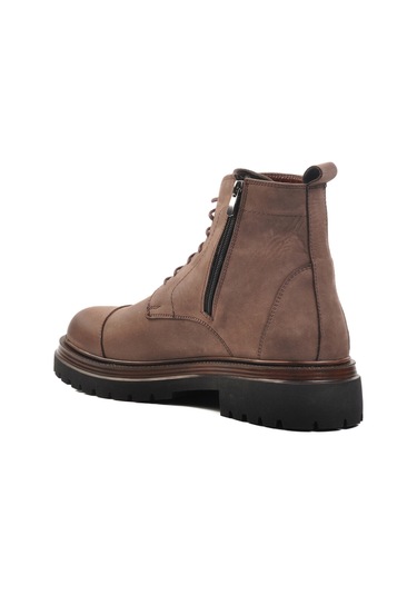 Vizon Nubuk Hakiki Deri Erkek Bot Br-45002 M Vizon Vizon Nubuk Hakiki Deri Erkek Bot Br-45002 M Vizon