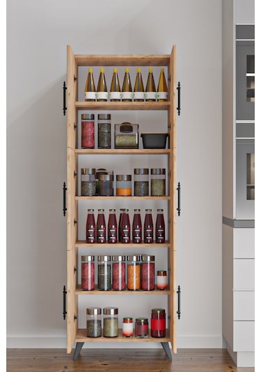 Ae-3010 Nehir Atlantik Çam Çok Amaçlı Mutfak Dolabı & Banyo Dolab