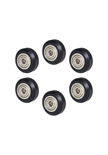 Ximistore9 3d Yazıcı Pom Tekerlekleri - Dayanıklı 6 Adet - 24mm Çaplı 625zz Rulmanlı Aksesuar