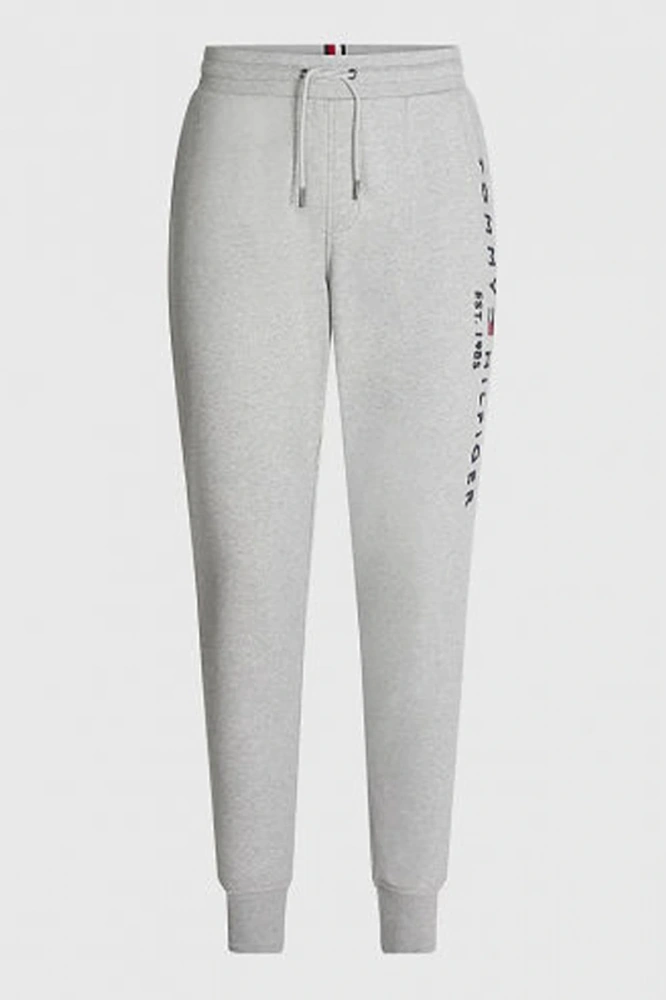 Tommy Hilfiger Tommy Logo Sweatpants Erkek Beyaz Eşofman Altı Mw0mw08388p01 Beyaz