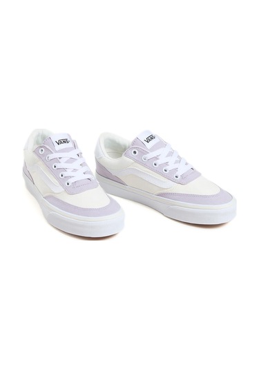 Vans Brooklyn Ls Lila Kadın Sneaker Mor-krem Mor - Krem