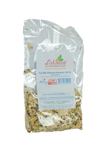 Lokman Avm Tuz Mix Baharat Karışımı 100 G