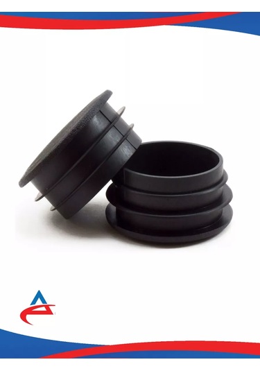 Alistek Yuvarlak Boru D 50 Mm İçin D 50 Mm Kapama Aparatı - 4 Adet. 167711967 Siyah