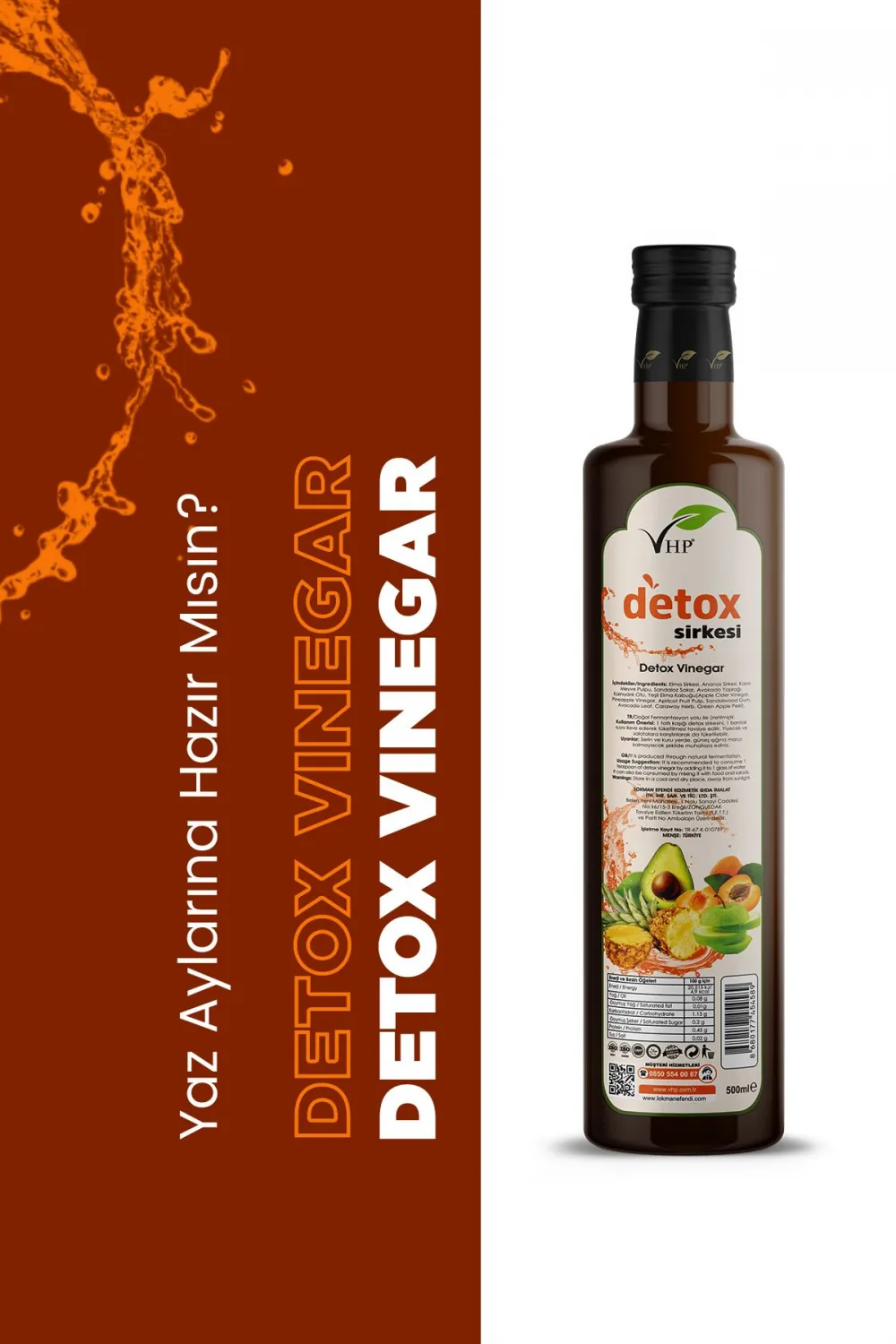 Vhp  -  Sirkesi 500 Ml