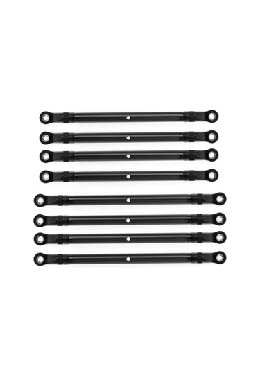Geekyou "8'li Alüminyum Uzaktan Kumandalı Araç Bağlantı Çubuğu Seti - Axıal Scx10 Ve Trx4 Uyumlu"