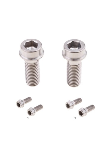 Homyl Titanyum Jokmae Fren Kaliperi Monte Cıvatası M10x1. M10x1.25x25mm