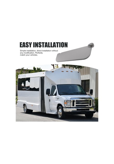 Ford E-150 E-250 E-350 E-450 2009-2014 Gri Güneşlik Sağ Taraf