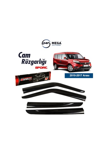 Fiat Doblo 2010- Sonrası Mugen Cam Rüzgarlık Sunplex